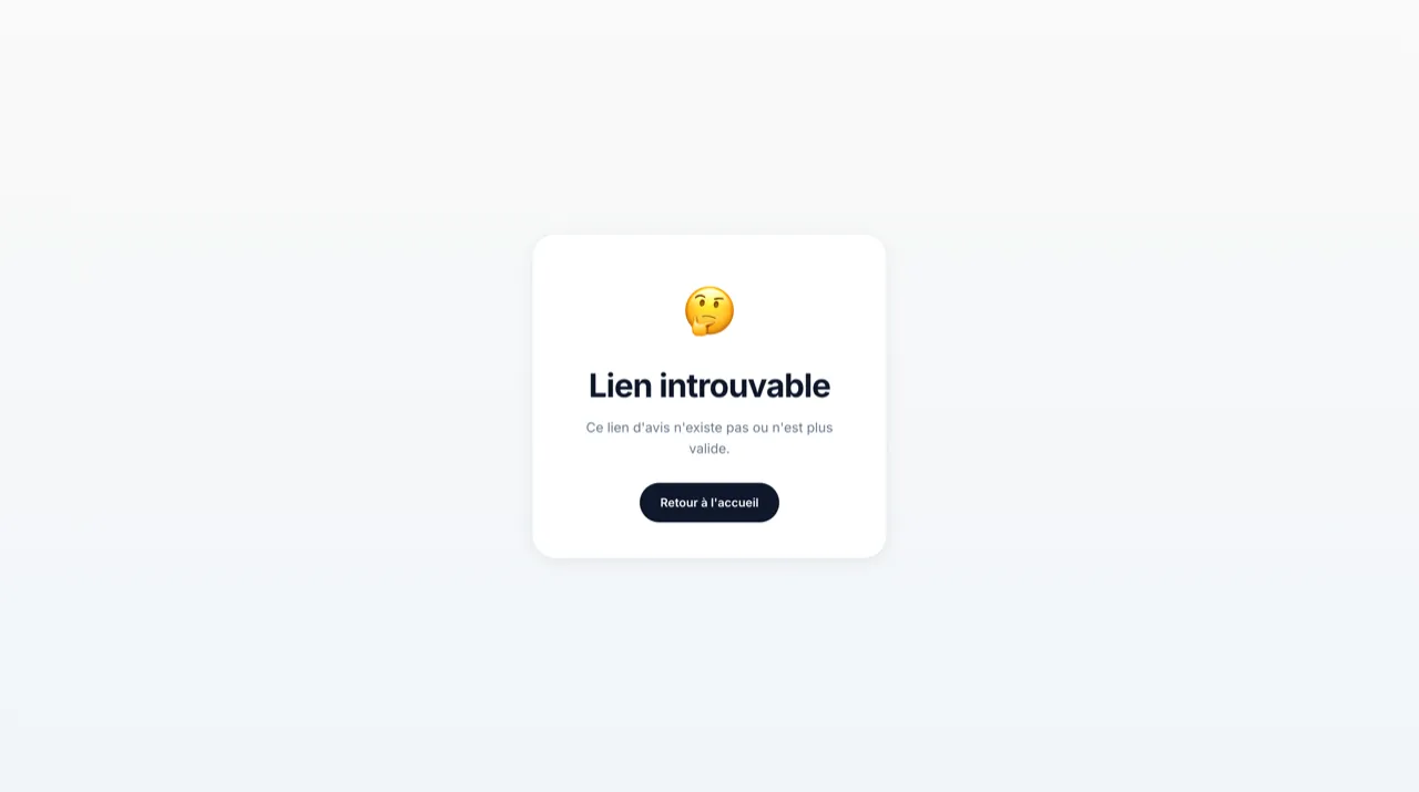 Page d'avis publique